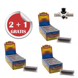 Gizeh Máquina liar metálica 70mm (1x10) - TADISCAN Distribución de tabaco y  complementos en Canarias