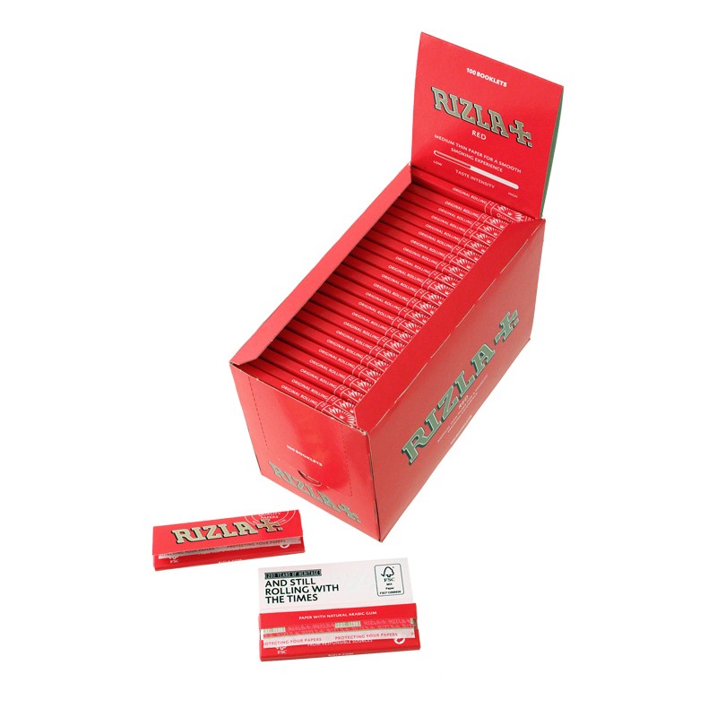  Rizla – Papel para Liar Cigarrillos – 100 paquetes Naranja :  Salud y Hogar