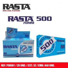 RASTA AZUL 500 (70MM) (20u)
