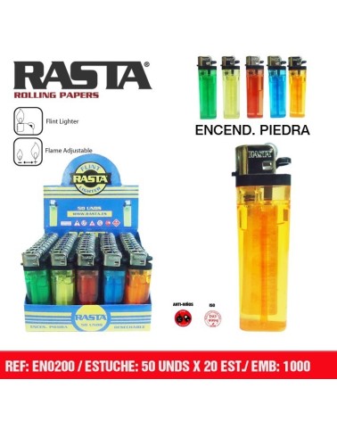ENCENDEDOR PIEDRA RASTA
