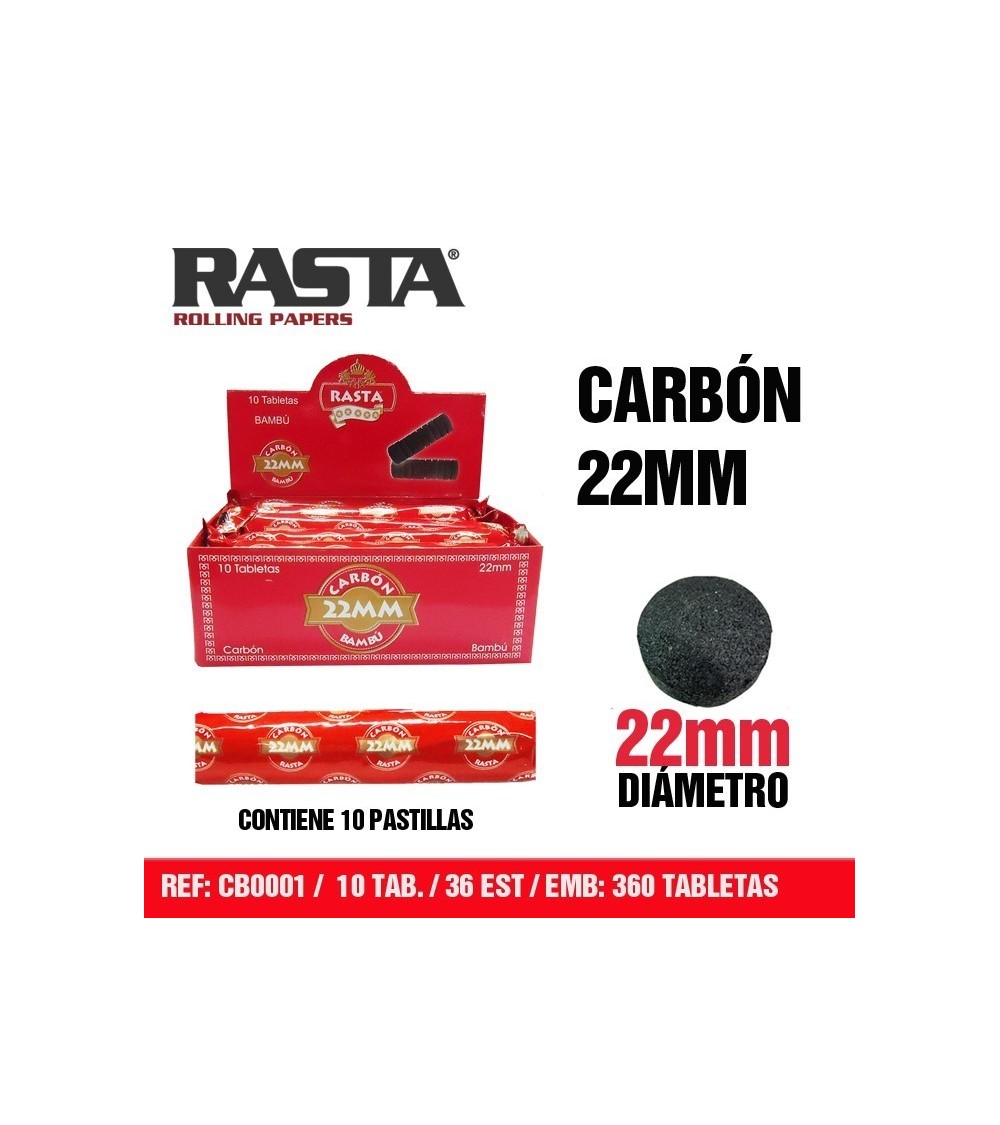 CARBON 22MM RASTA