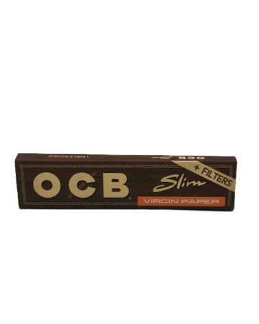 PAPEL OCB VIRGIN SLIM + TIPS