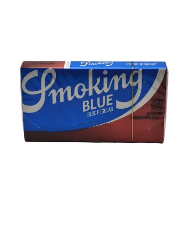 BLOC SMOKING BLUE PAPEL DE FUMAR