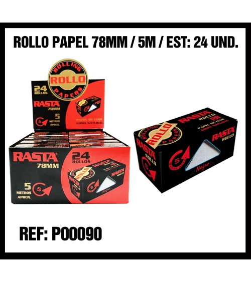 PAPEL DE FUMAR RASTA ROLLO