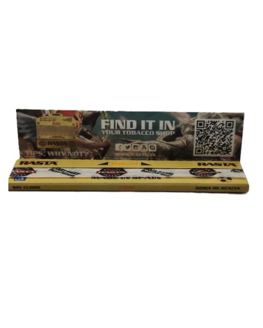 PAPEL DE FUMAR BARATO RASTA SLIM NATURAL