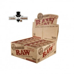 RAW TIPS PERFORATED WIDE (50U)