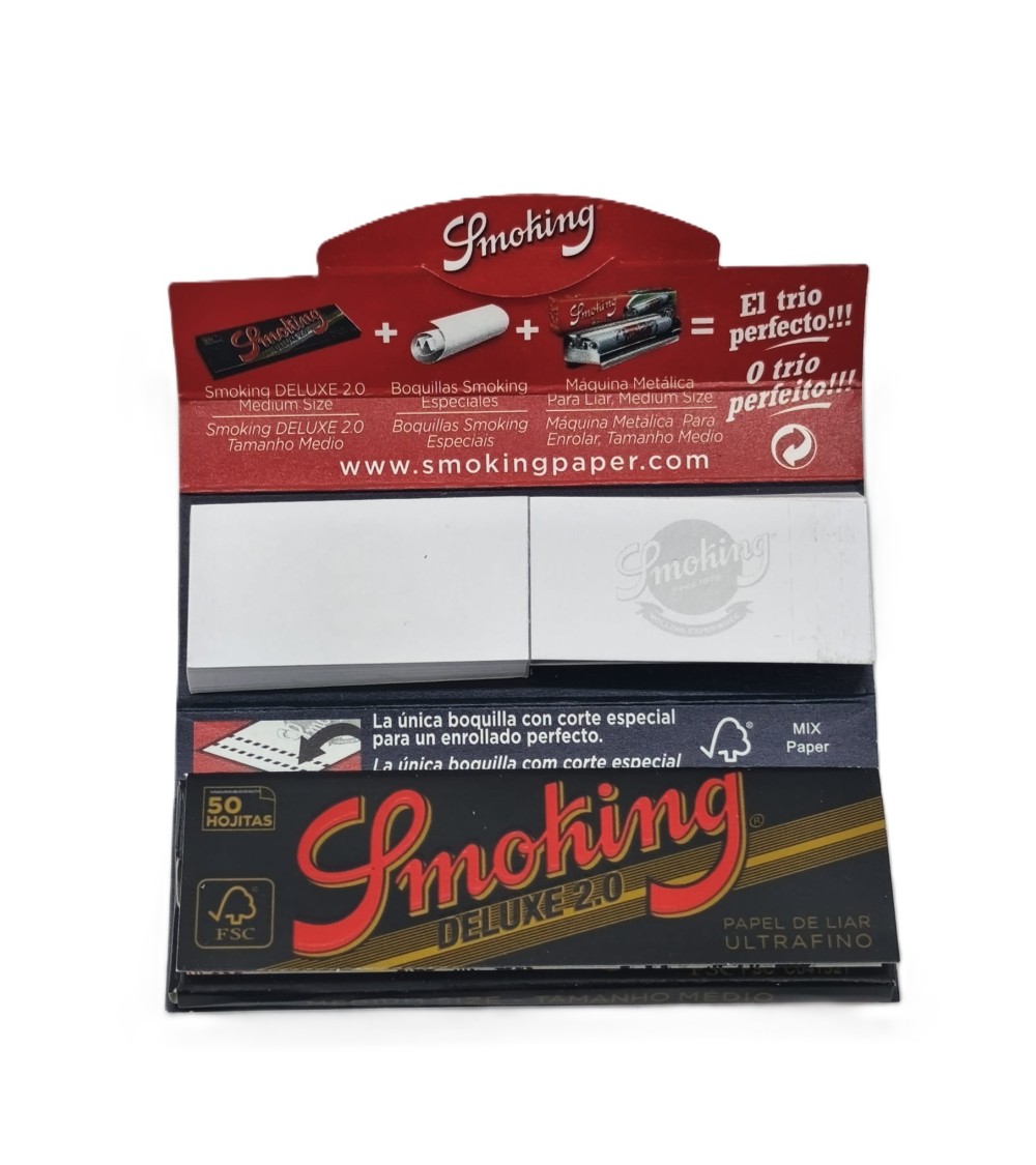 PAPEL SMOKING MAS TIPS BARATO