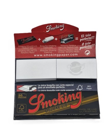 PAPEL SMOKING MAS TIPS BARATO