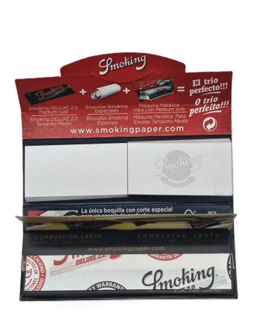 PAPEL SMOKING MAS TIPS BARATO
