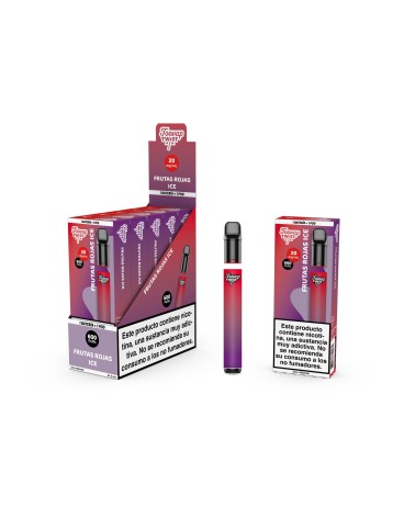 VAPER MAS RECARGA BARATO SABOR FRUTAS ROJAS