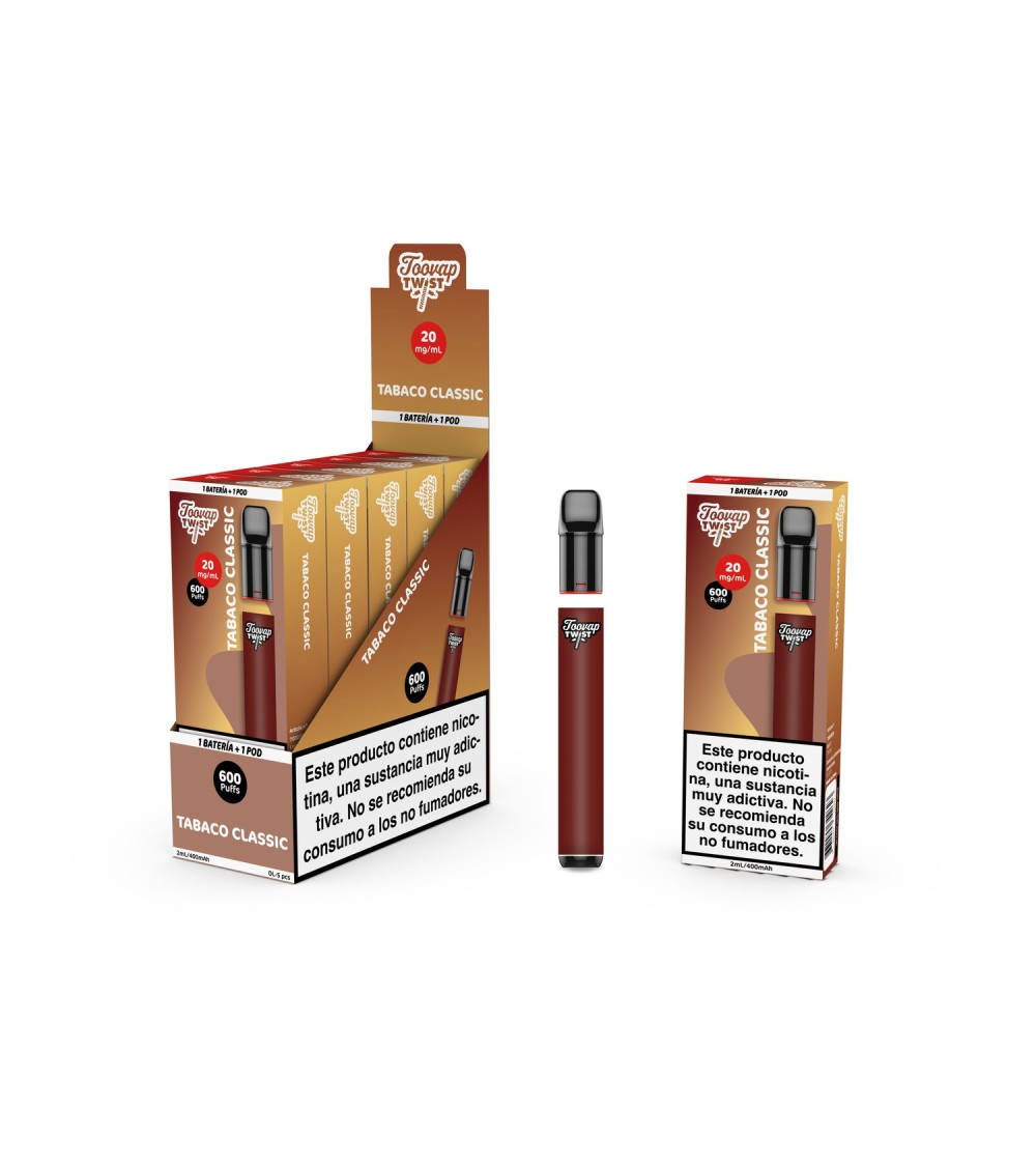 VAPER MAS RECARGA ECONOMICO DE LA MARCA TOOVAP