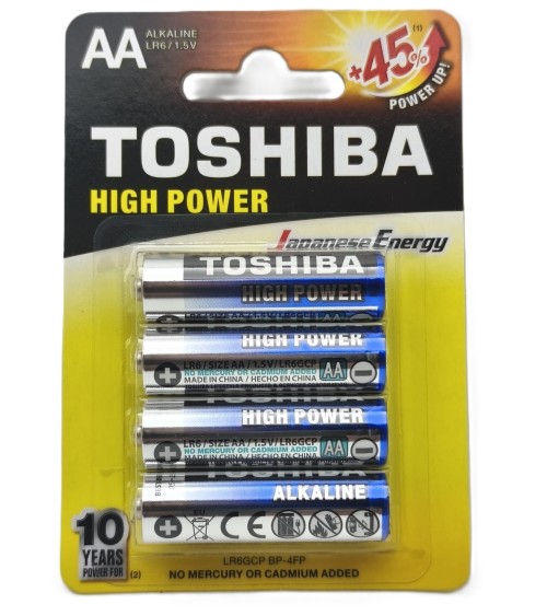 PILAS AA BARATAS TOSHIBA
