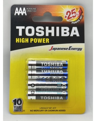 PILAS BARATAS AAA TOSHIBA