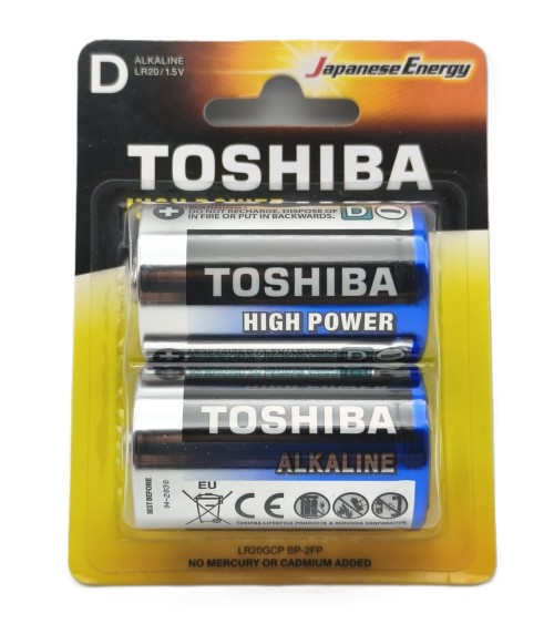 PILAS BARATAS LR20 TOSHIBA