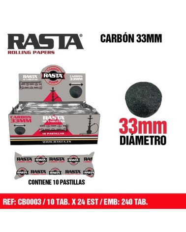 CARBON 33MM RASTA