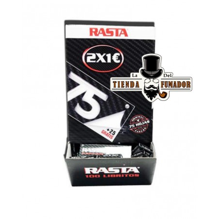 Pack 5 cajitas de tubos RASTA 200