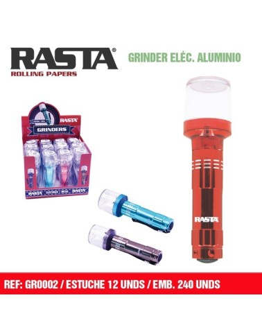 GRINDER ELECTRICO ALUMINIO RASTA