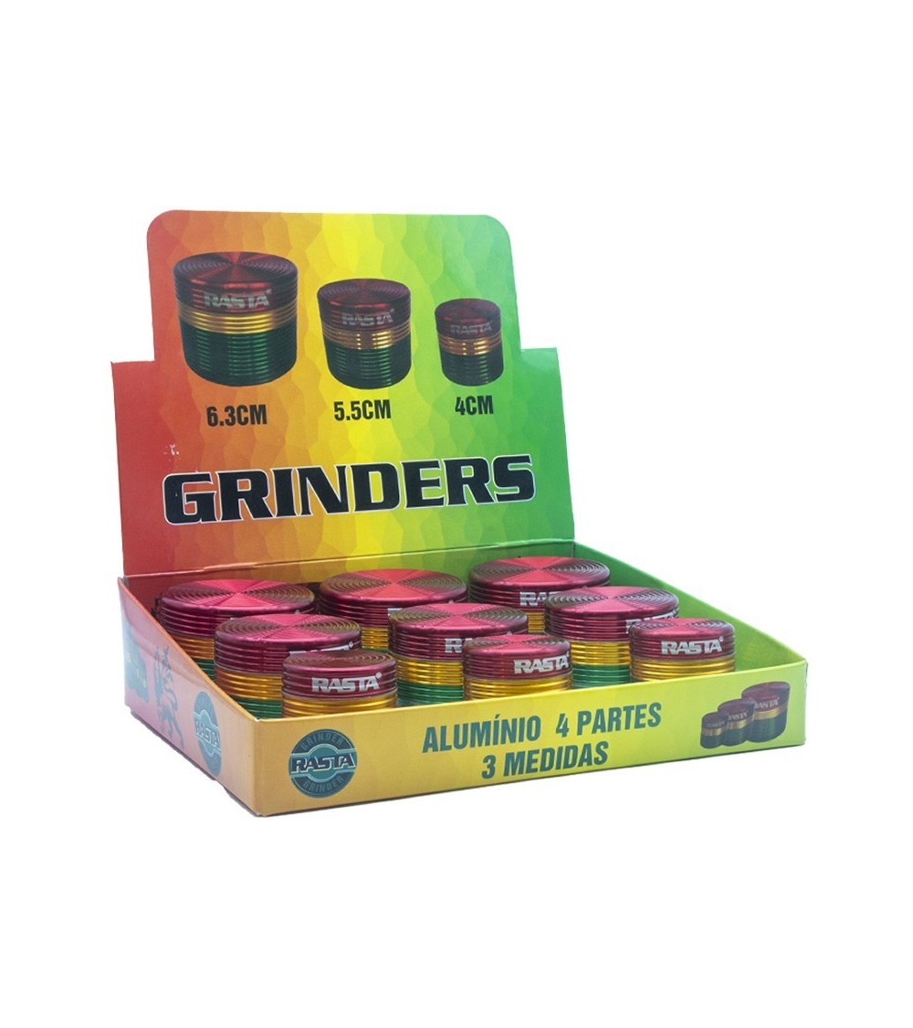 GRINDER ALUMINIO 3 MEDIDAS RASTA