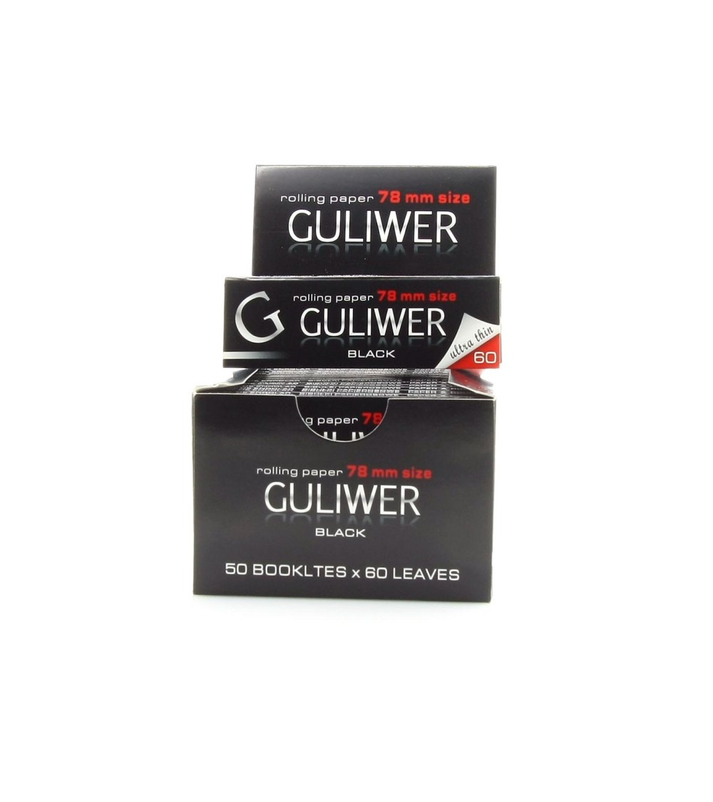 PAPEL DE LIAR GULIWER 78 MM BLACK