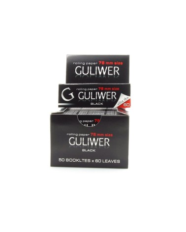 PAPEL DE LIAR GULIWER 78 MM BLACK