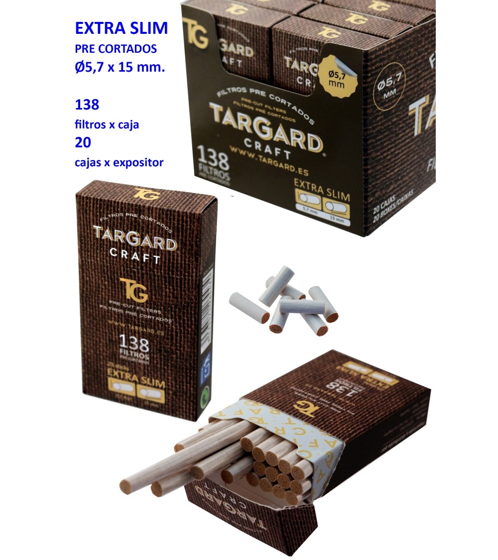 FILTROS TARGARD BIO PRECORTADOS