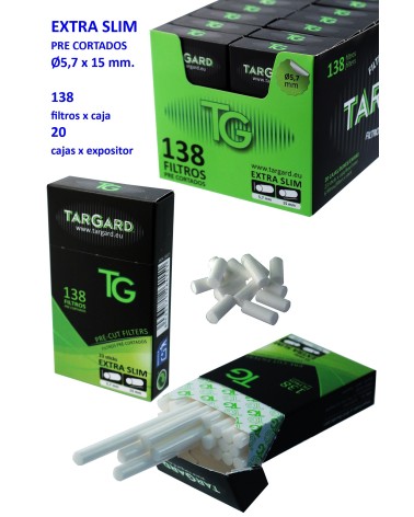 FILTROS TARGARD PRE CORTADOS EN CAJA