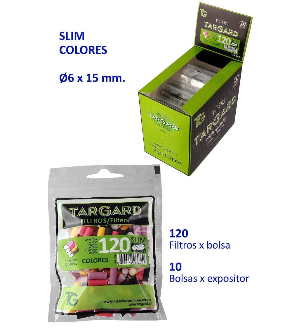 FILTROS 6MM TARGARD DE COLORES