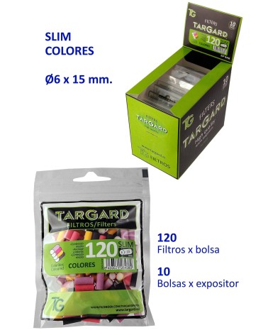 FILTROS 6MM TARGARD DE COLORES