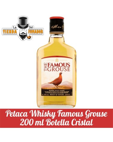 PETACA WHISKY THE FAMOUS GROUSE 200 ML