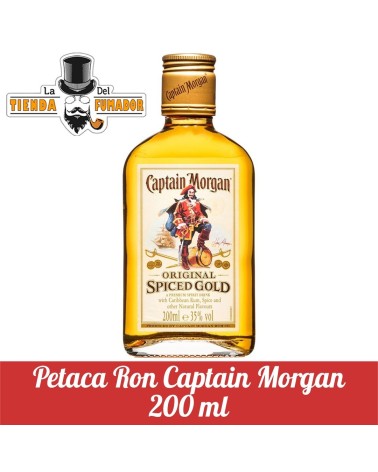 PETACA RON CAPTAIN MORGAN 200 ML