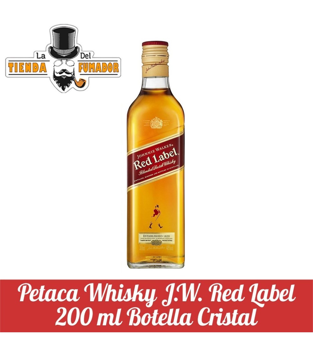 PETACA WHISKY JOHNNIE WALKER RED 200 ML