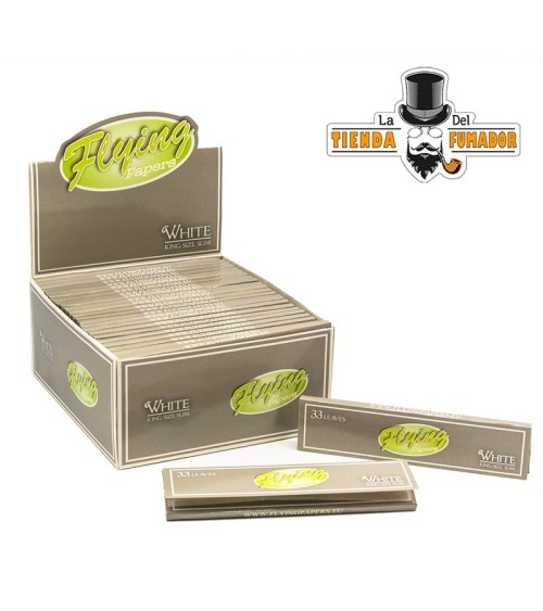 PAPEL FLYING WHITE SLIM 110mm (50u)