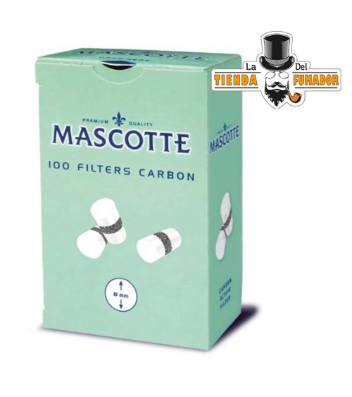 FILTROS MASCOTTE CARBON 8 mm (10u)