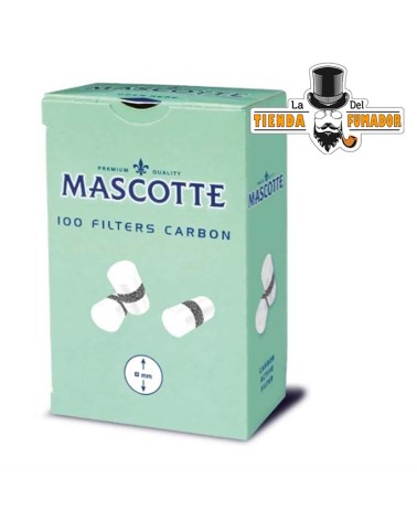 FILTROS MASCOTTE CARBON 8 mm (10u)