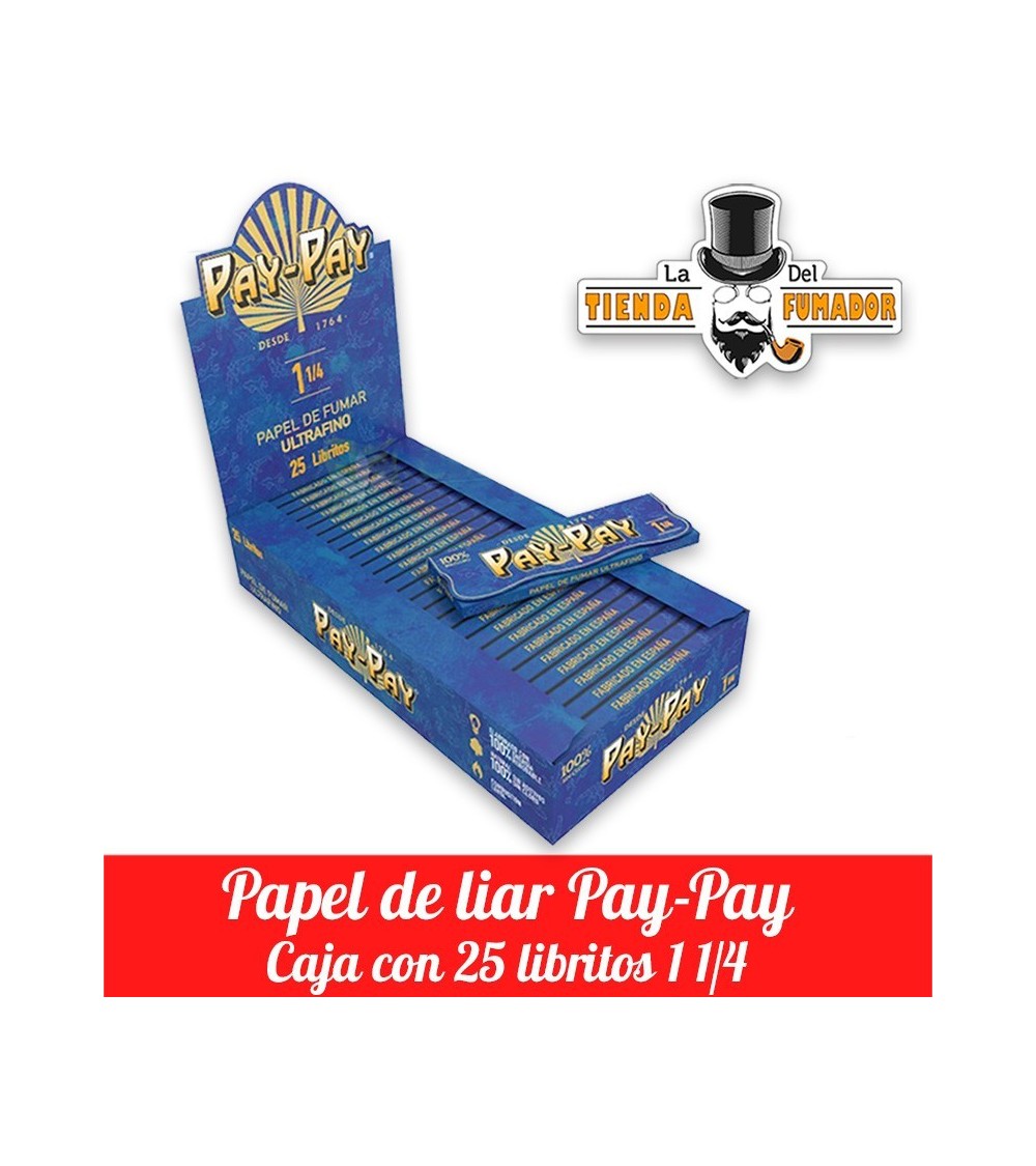 Papel Pay-Pay 1.1/4 78 mm 25 unidades