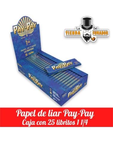 Papel Pay-Pay 1.1/4 78 mm 25 unidades