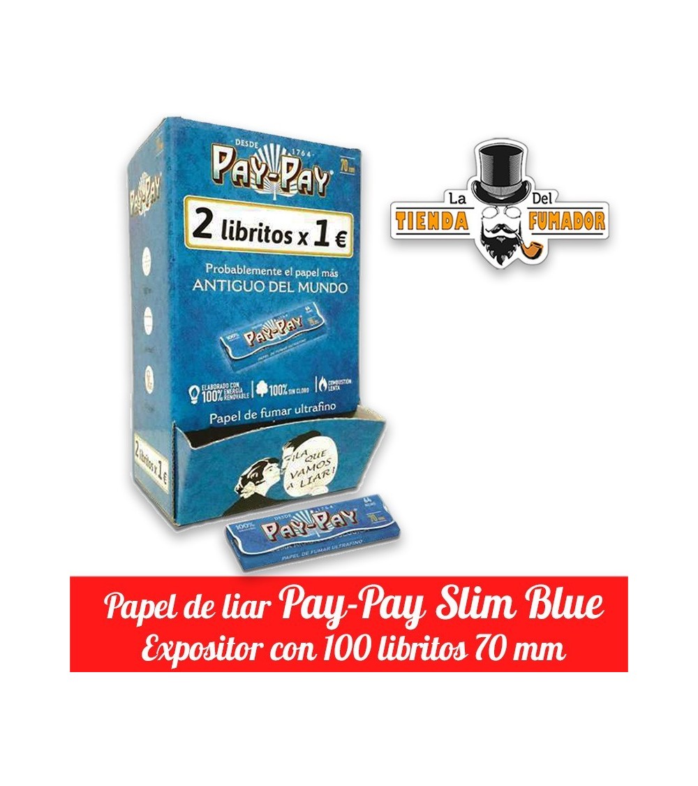 PAY PAY BLUE  EXPOSITOR