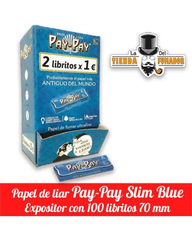 PAY PAY BLUE  EXPOSITOR