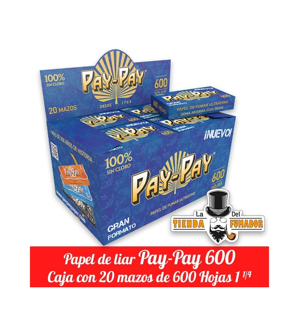 PAPEL DE FUMAR PAY PAY 600