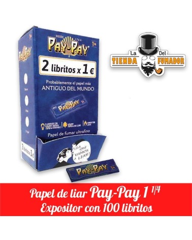 EXPOSITOR PAY PAY 78MM 100 UNIDADES