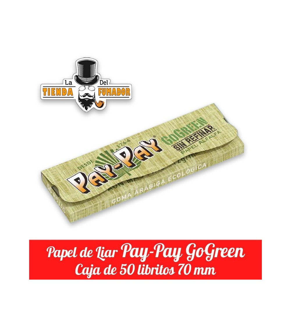 Papel Pay-Pay Gogreen 70 mm 50 unidades