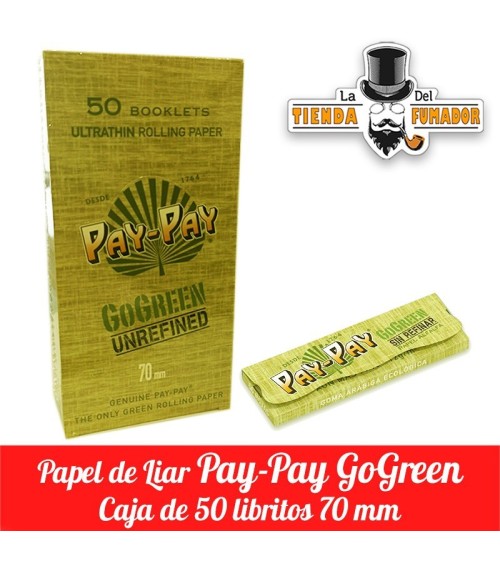 Papel Pay-Pay Gogreen 70 mm 50 unidades