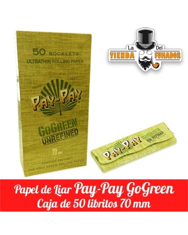 Papel Pay-Pay Gogreen 70 mm 50 unidades