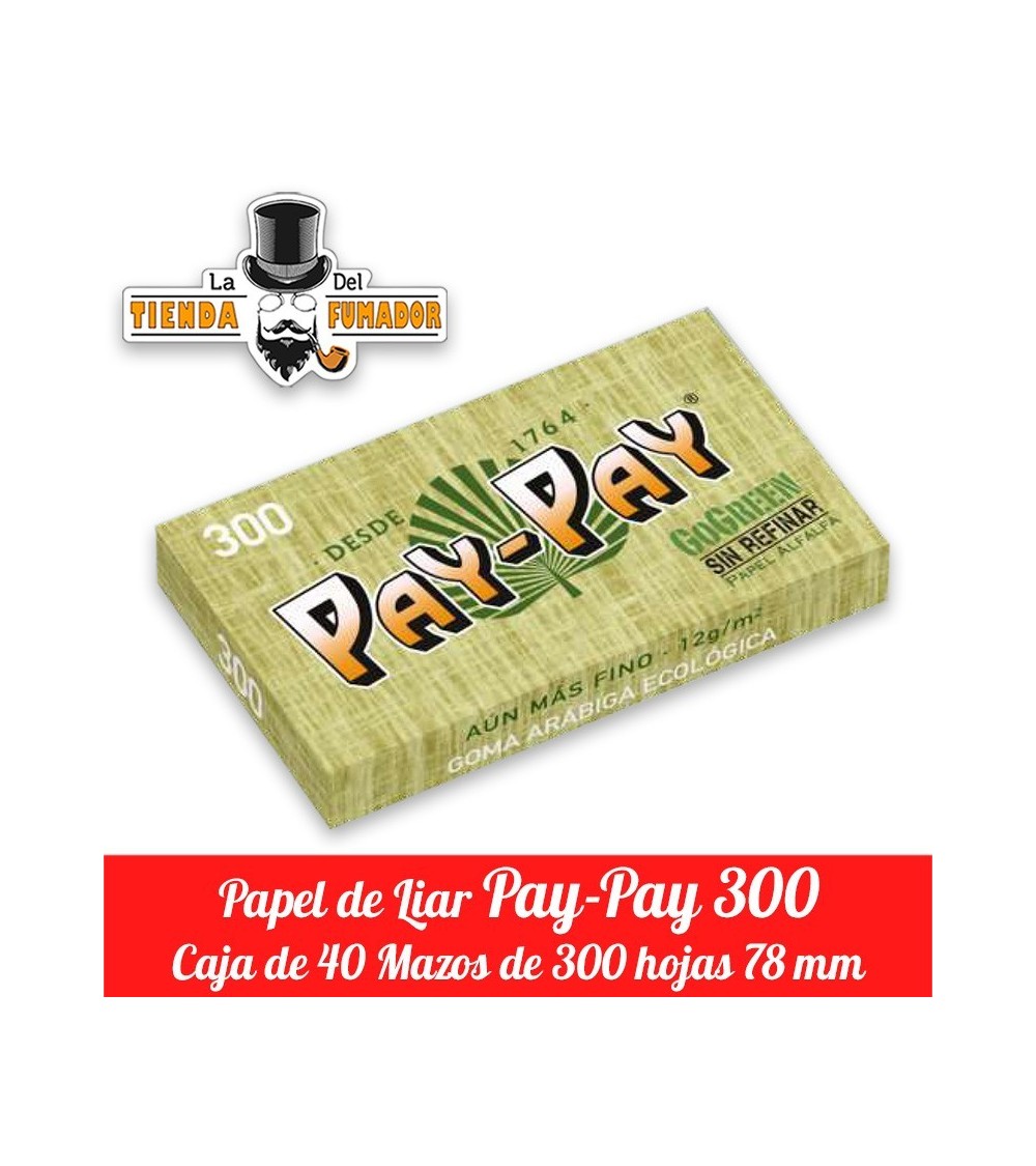 Papel Pay-Pay Gogreen Mazo 300 78mm 40 unidades