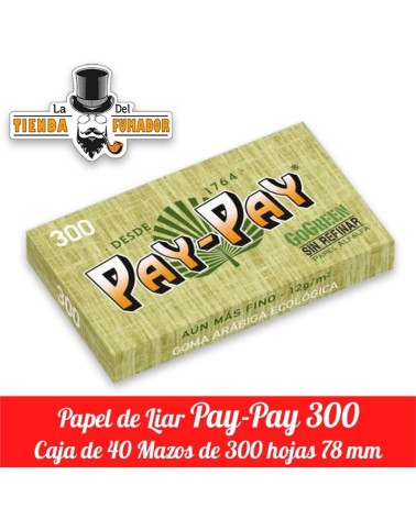 Papel Pay-Pay Gogreen Mazo 300 78mm 40 unidades