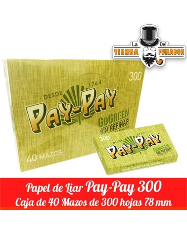 Papel Pay-Pay Gogreen Mazo 300 78mm 40 unidades