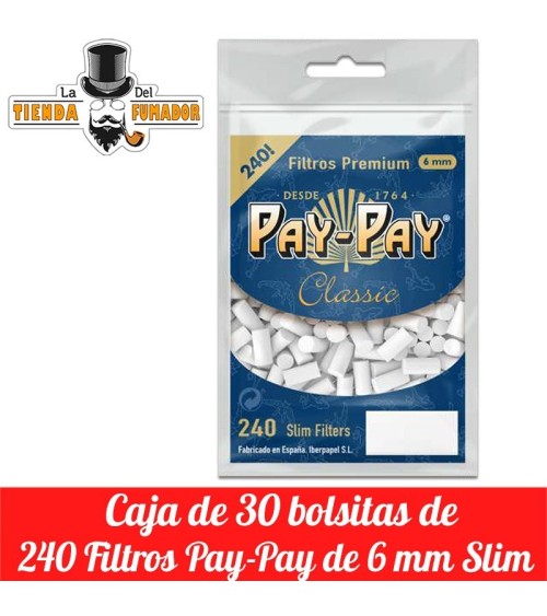 240 FILTROS PAY-PAY 6MM