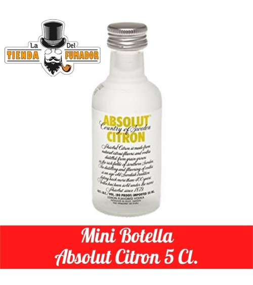 Mini Botella de ABSOLUT CITRON
