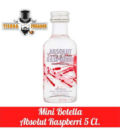 Mini Botella de ABSOLUT RASPBERRY