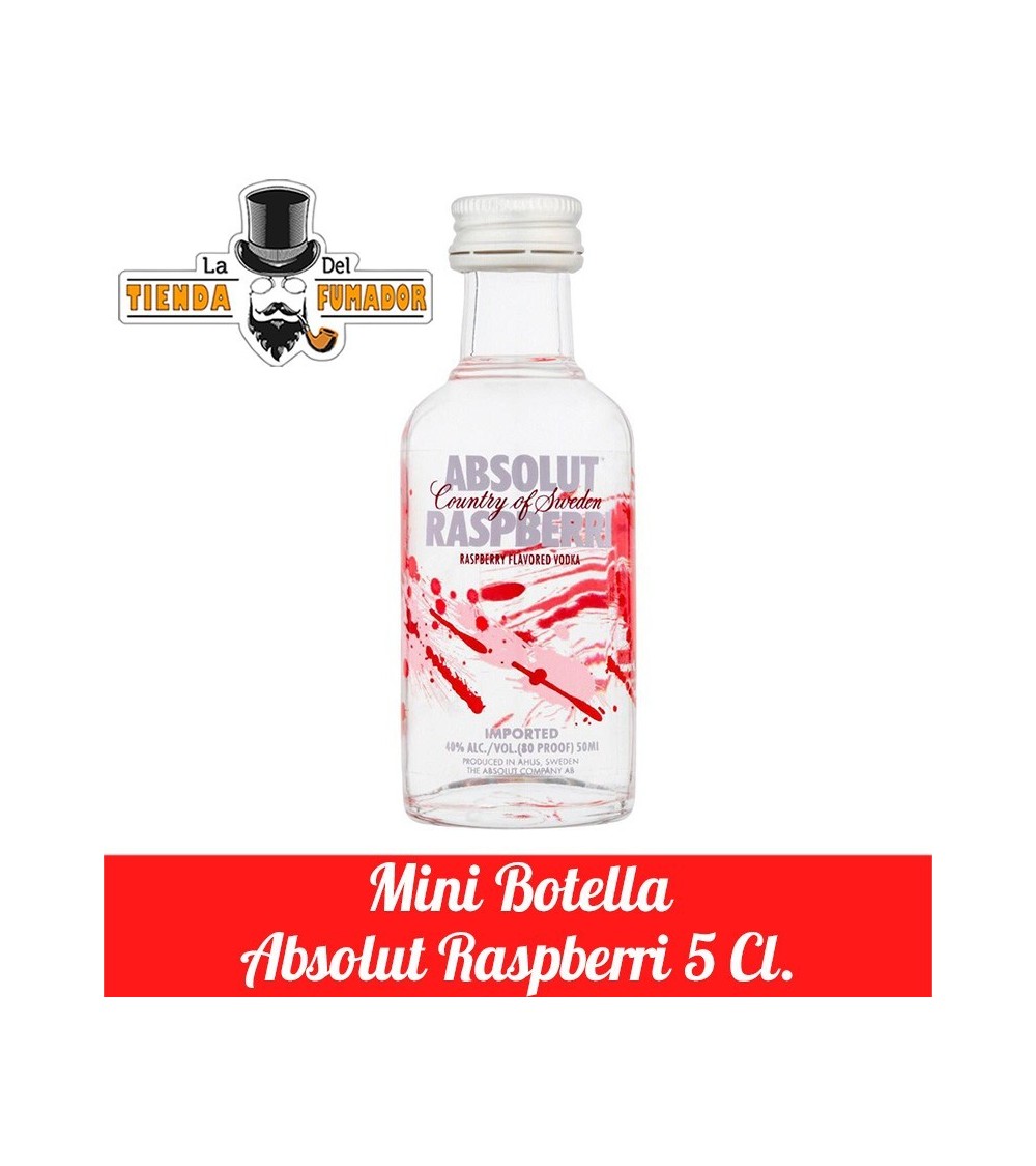 Mini Botella de ABSOLUT RASPBERRY